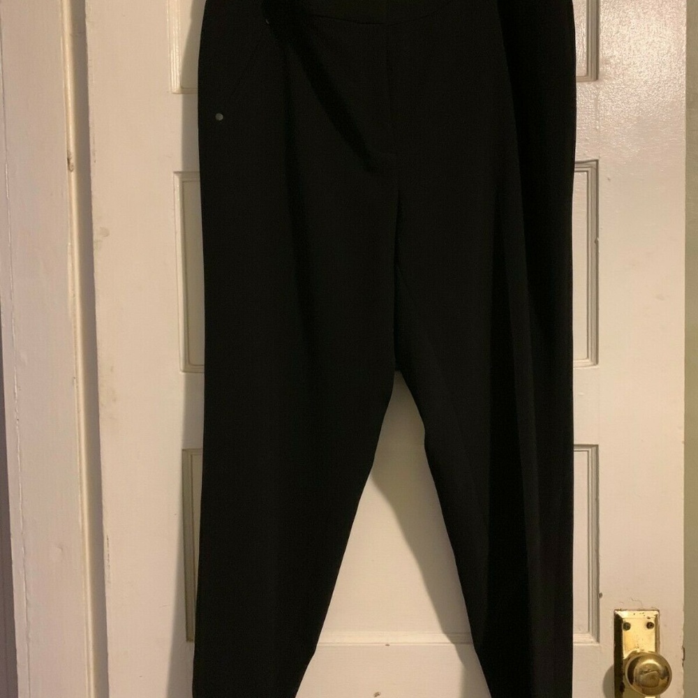Black Karl Lagerfeld slacks 16W